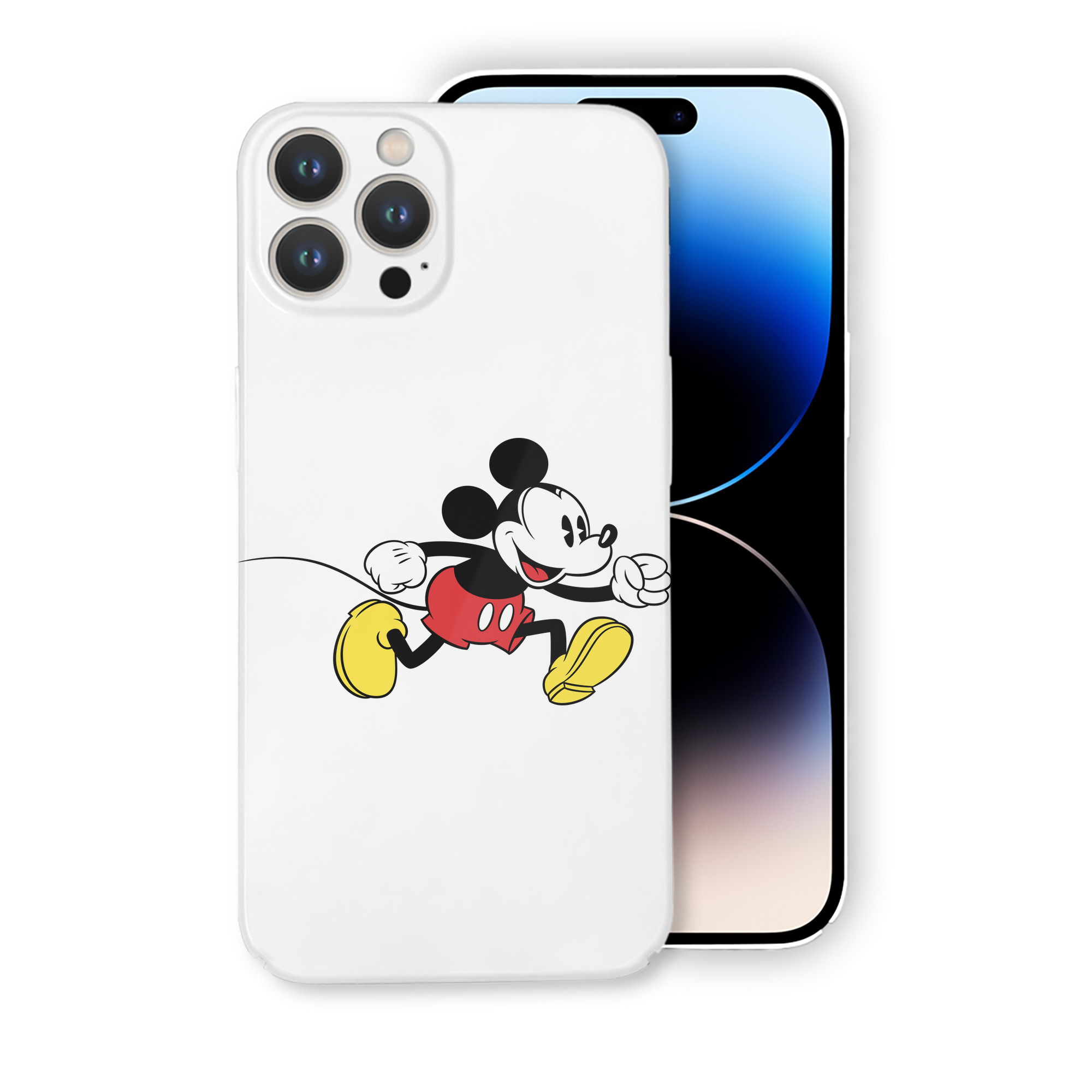 （画像用） ミッキーマウス Mickey Mouse 【iPhone 14シリーズ対応】ハードケース